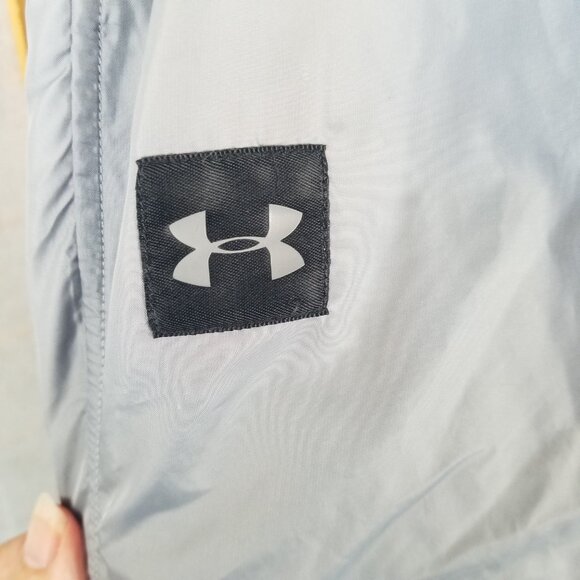 UNDER ARMOUR Men’s Taper Jogger Wind Pants Lined Size Large Unstoppable Wind - Picture 4 of 9